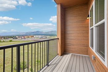 Patio/balcony options